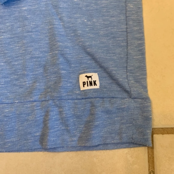 Victoria Secret PINK blue sweatshirt size small - Picture 3 of 5